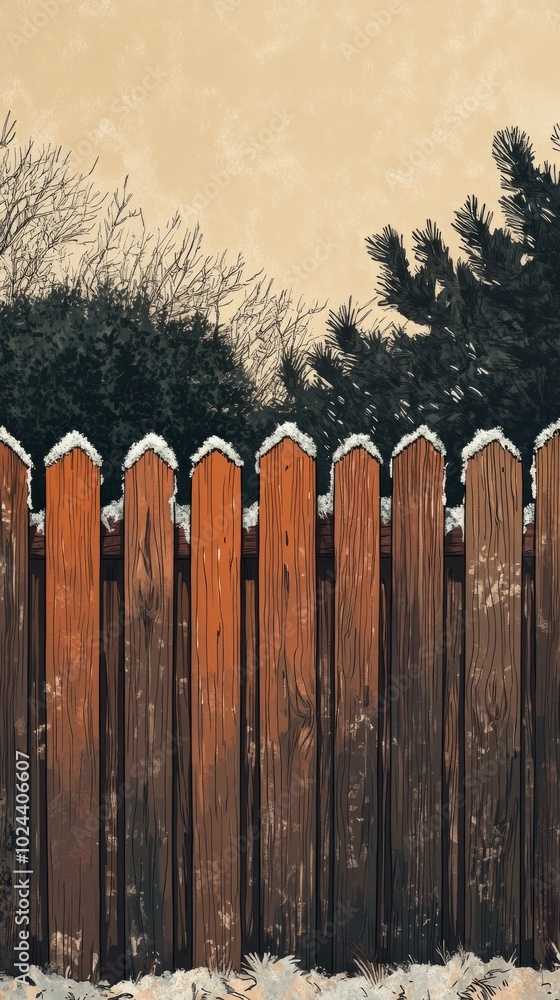 Fototapeta premium Whispers of Ice, Frost