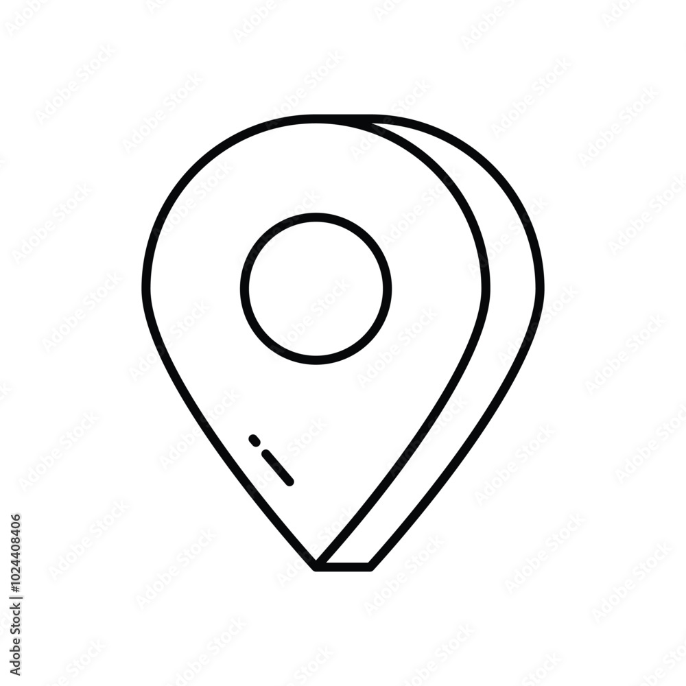 Location vector icon stock illustration Location vector icon stock illustration