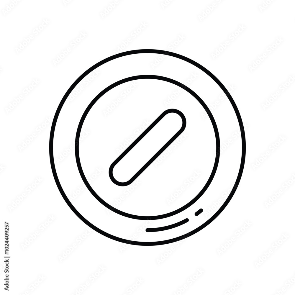 Do Not Distrub vector icon stock illustration Do Not Distrub vector icon stock illustration