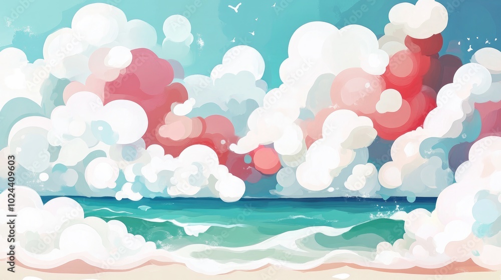 Clouds Above the Ocean Clouds Above the Ocean