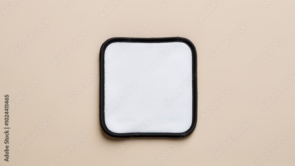 Realistic patch mockup showcasing a clean design. Perfect for displaying custom embroidered logos, apparel patches, or branding elements with no text or logos included. Realistic patch mockup showcasing a clean design. Perfect for displaying custom embroidered logos, apparel patches, or branding elements with no text or logos included.