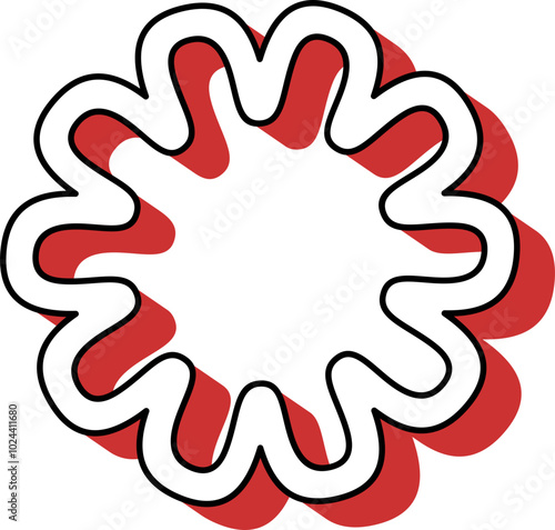 Shape Retro Outline