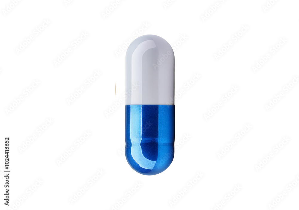 Pill isolated on transparent or white background Pill isolated on transparent or white background
