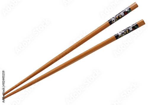 Tableau sur toile chopsticks isolated on transparent or white background