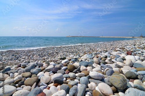 beach and stones