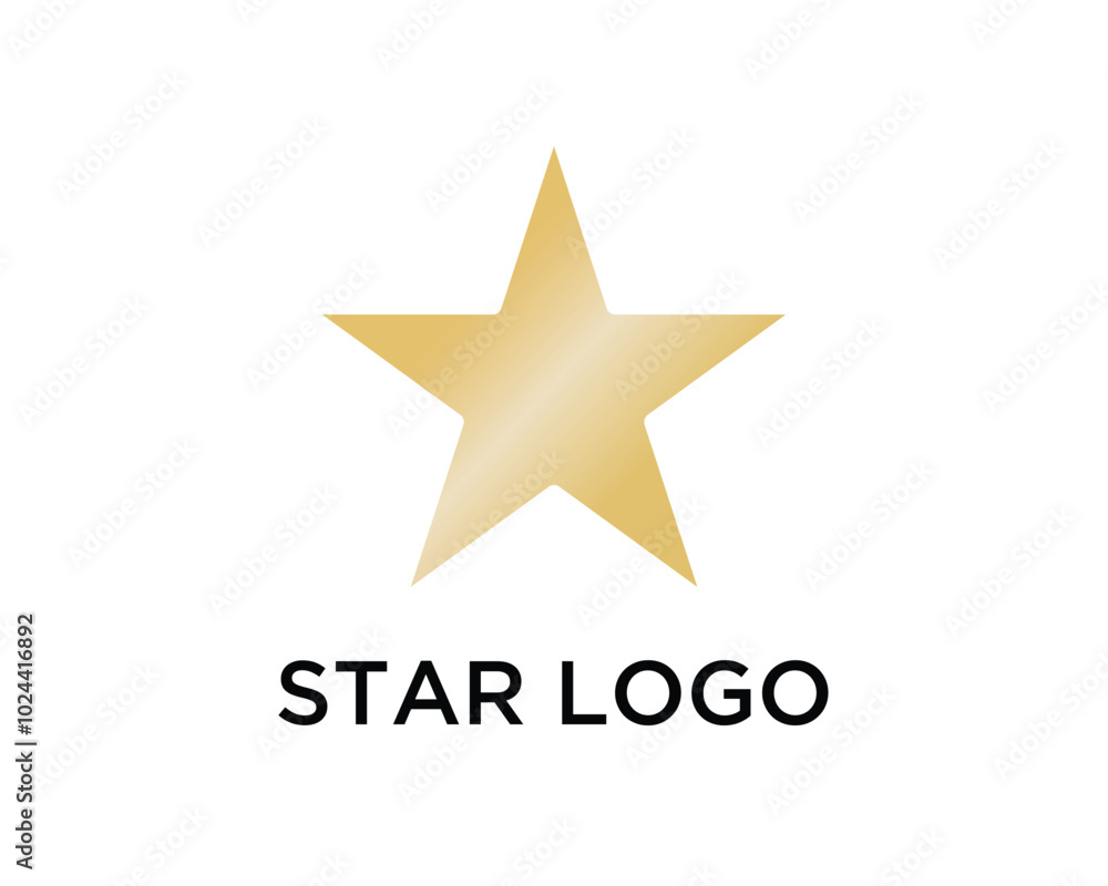 Fototapeta premium Creative Star Logo Design Template