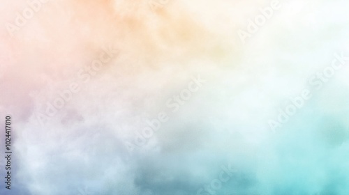 Soft Pastel Cloud Background