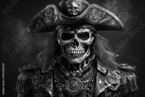 Photographs that fuse the elegance of catrinas with the audacity of pirates. Each image captures the mystery and beauty of Day of the Dead, combining art, tradition and adventure in a vibrant tribute 