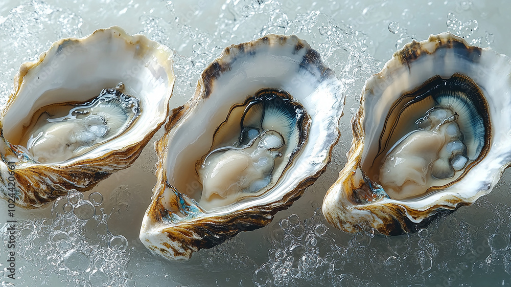 oysters on ice oysters on ice