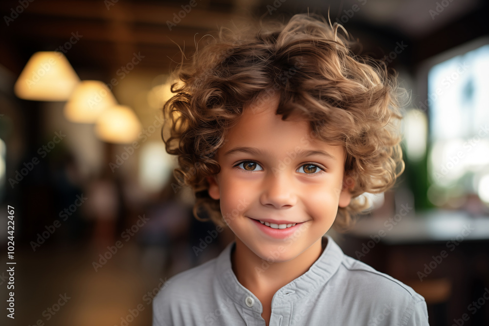 childhood, people and happiness concept - smiling little boy over holidays lights background childhood, people and happiness concept - smiling little boy over holidays lights background