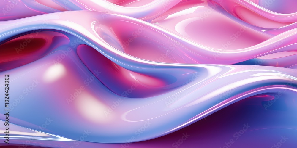 Abstract Wavy 3D Background Abstract Wavy 3D Background