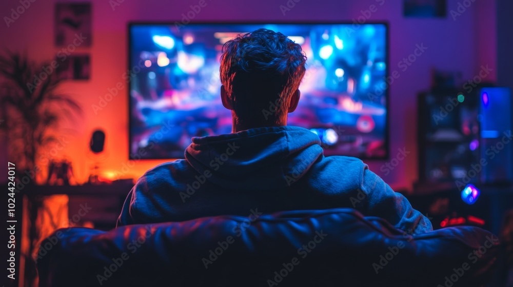 Fototapeta premium Controller player on console.