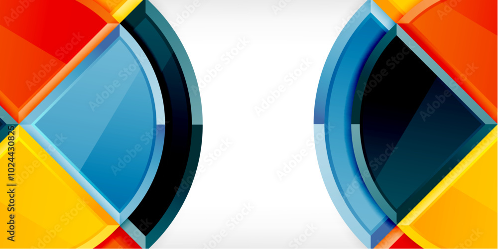 Triangle circles background. Vector Illustration For Wallpaper, Banner, Background, Card, Book Illustration, landing page Triangle circles background. Vector Illustration For Wallpaper, Banner, Background, Card, Book Illustration, landing page