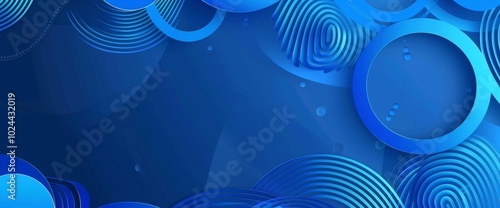 Abstract blue background nature geometric organic wallpaper, flowing textures of painted surface rough patterns and water Grunge Decorative Relief Navy Blue glowing grid on technology hi-tech concept