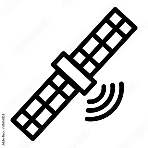 satellite icon line style
