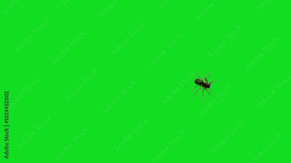 Spider Walking On Green Screen 10 Spider Walking On Green Screen 10
