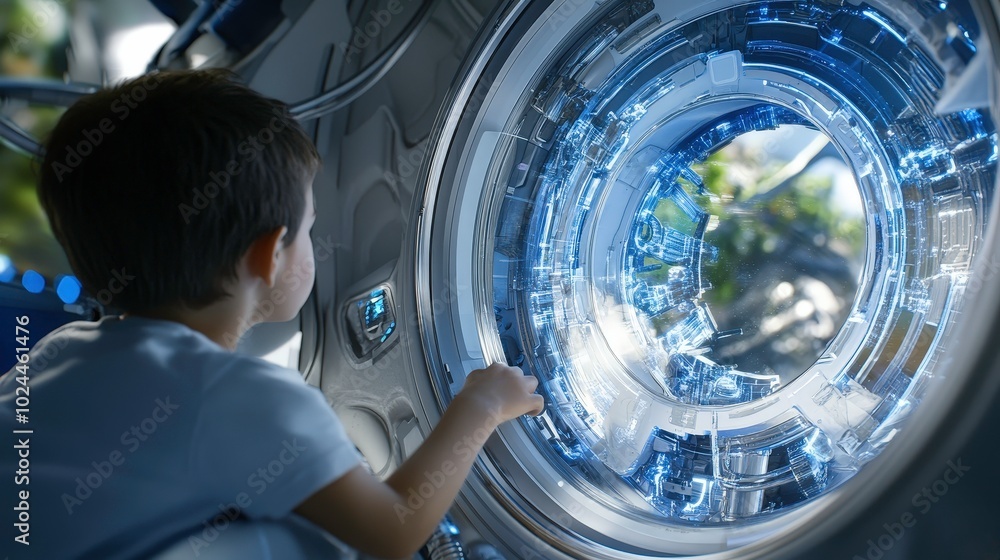 Futuristic Family Adventures: Life in a Space Colony with Advanced Technology Futuristic Family Adventures: Life in a Space Colony with Advanced Technology