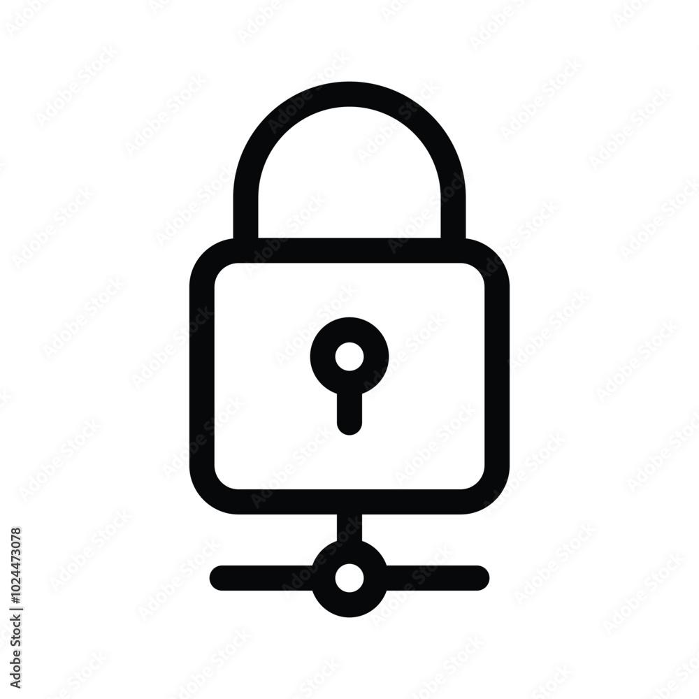 Well designed icon of network protection, ready to use icon Well designed icon of network protection, ready to use icon
