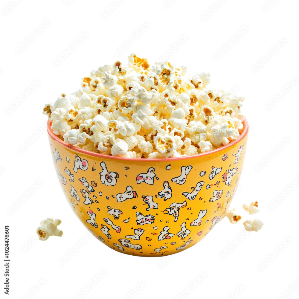 Popcorn Maker isolate transparency background Popcorn Maker isolate transparency background