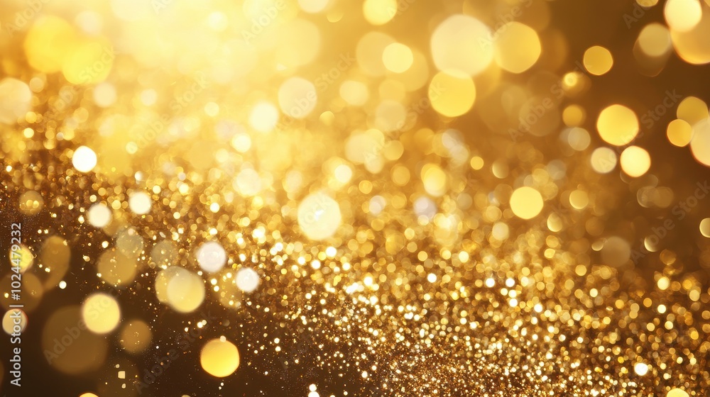 Shimmering Golden Bliss: A Glittering Masterpiece Shimmering Golden Bliss: A Glittering Masterpiece