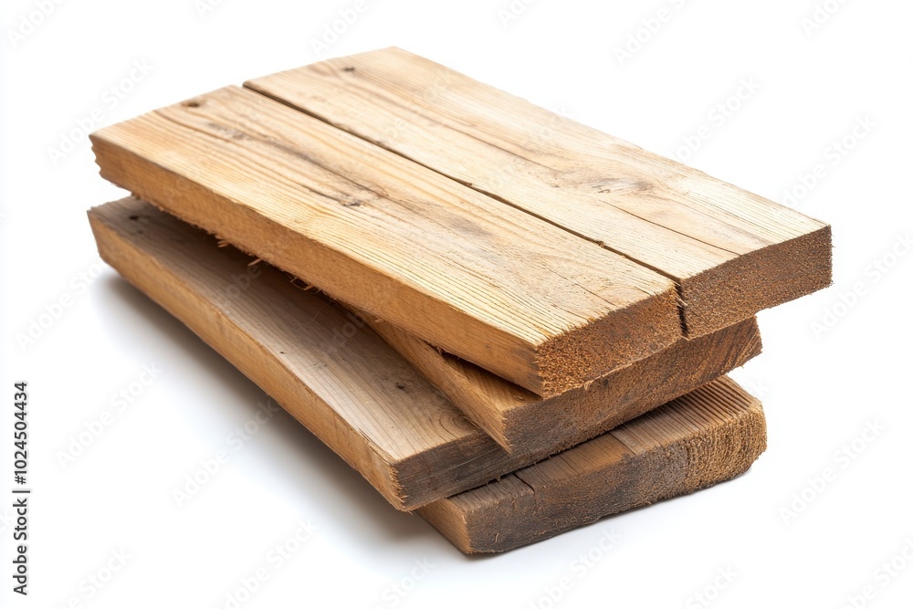 Isolated 2x4 wood boards isolated on white background Isolated 2x4 wood boards isolated on white background