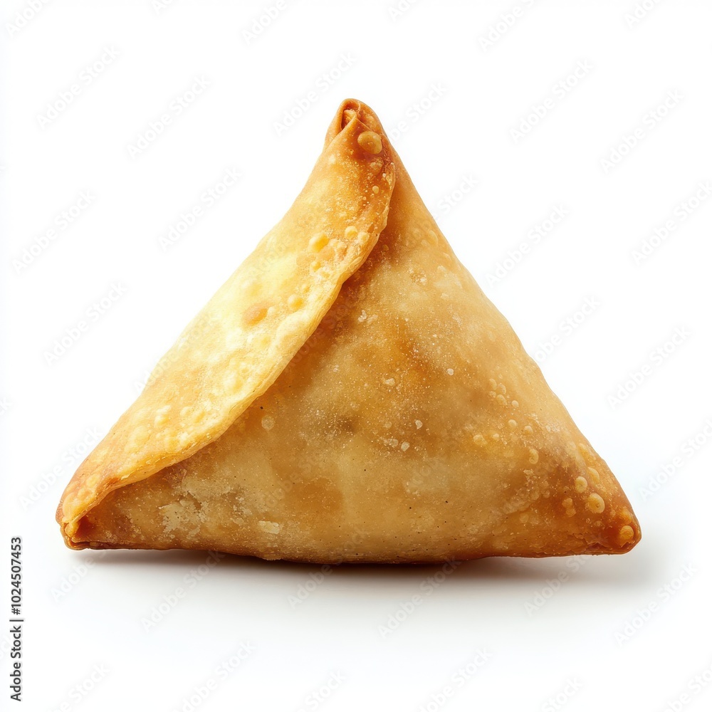 Samosa isolated on white background with clipping path Samosa isolated on white background with clipping path