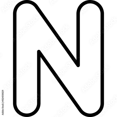Capital N Icon