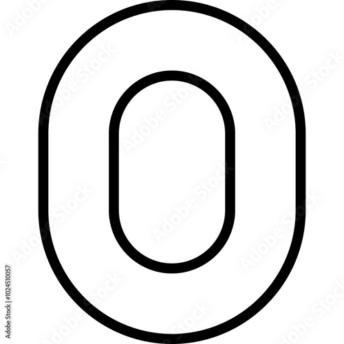 Capital O Icon