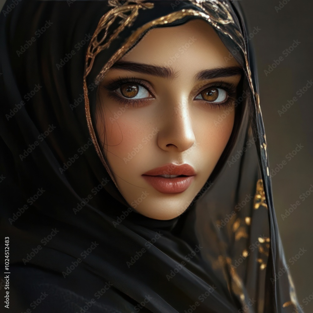 Beautiful young girl, Muslim, Islamic Beautiful young girl, Muslim, Islamic