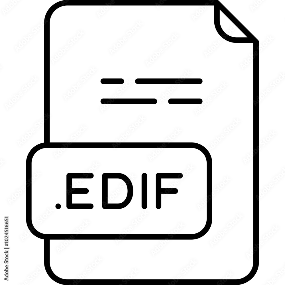 EDIF Icon EDIF Icon