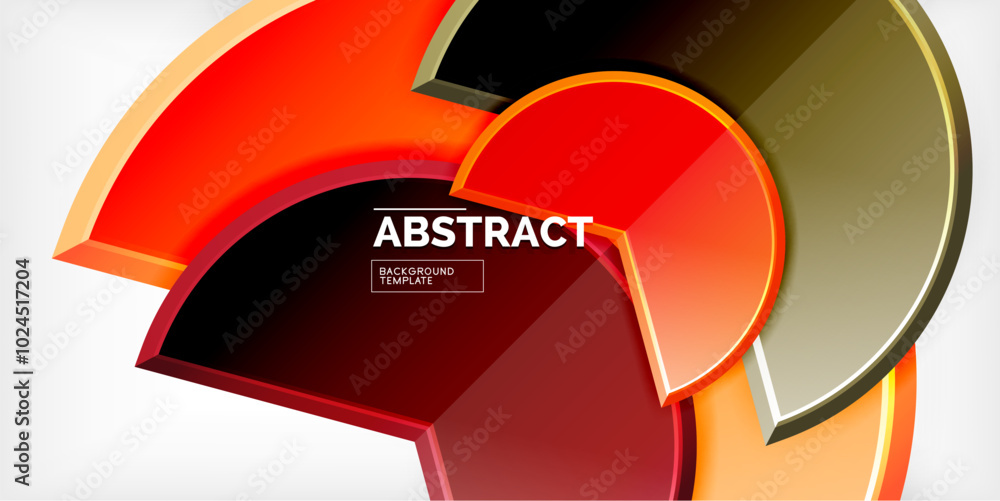 Trendy round shapes with triangular angle design element. Vector Illustration For Wallpaper, Banner, Background, Card, Book Illustration, landing page Trendy round shapes with triangular angle design element. Vector Illustration For Wallpaper, Banner, Background, Card, Book Illustration, landing page