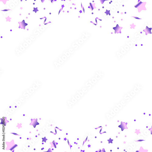 Geometric Lilac gradient vector frame 