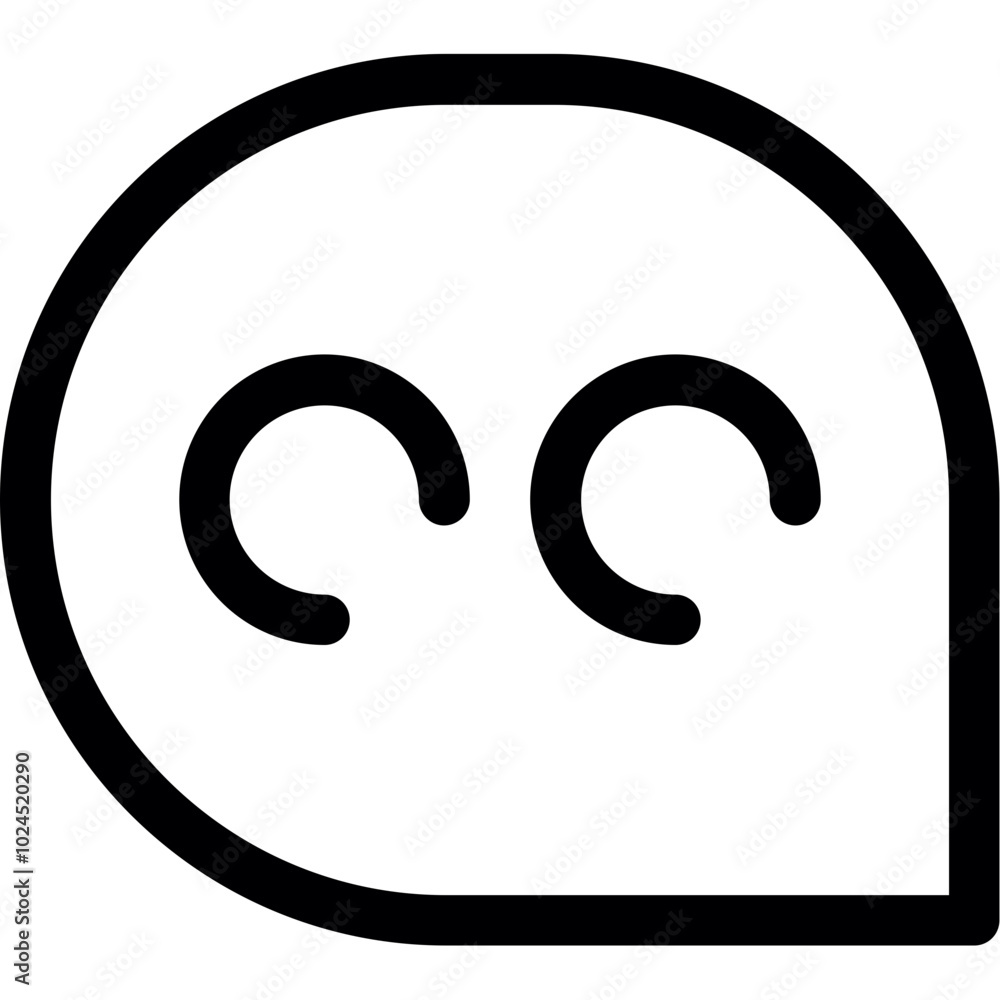 Naklejka premium Chat Icon