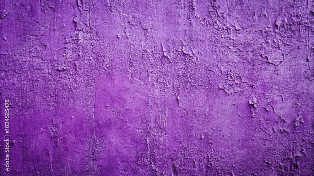 Obraz premium Matte purple shabby paint wall texture