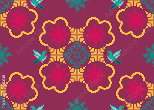 seamless pattern of China Style