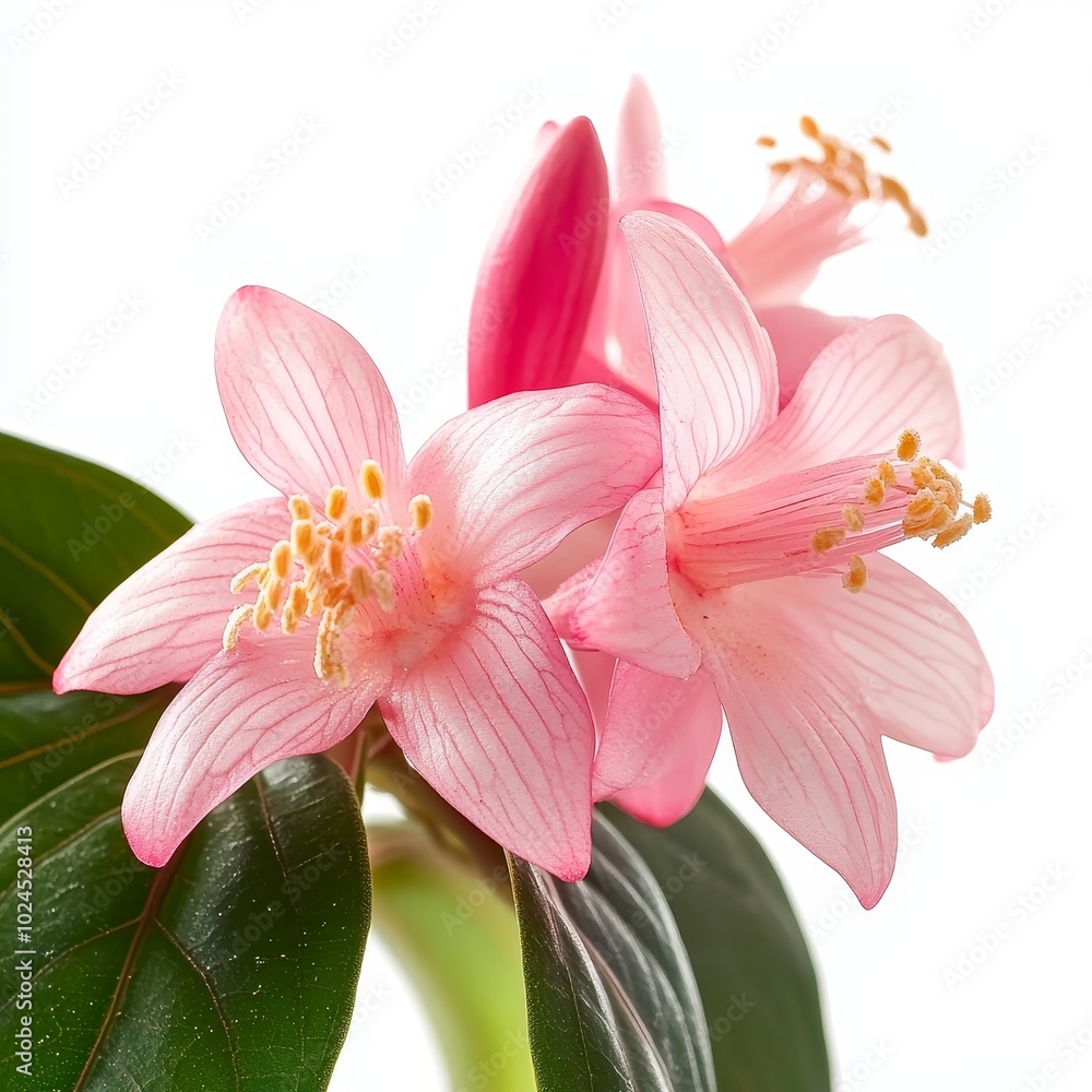 Naklejka premium medinilla magnifica flowers as design element