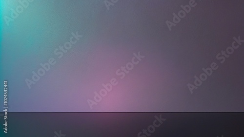 Gradient Textured Surface with RebeccaPurple and Cyan Glowing Transition