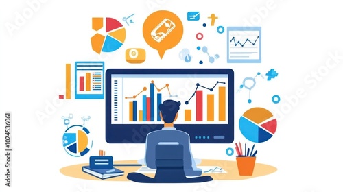 Data science consultant providing insights and recommendations based on data-driven analytics to drive business growth