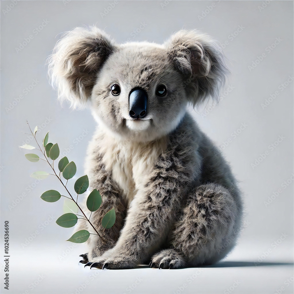可愛いコアラ[generativeAI]