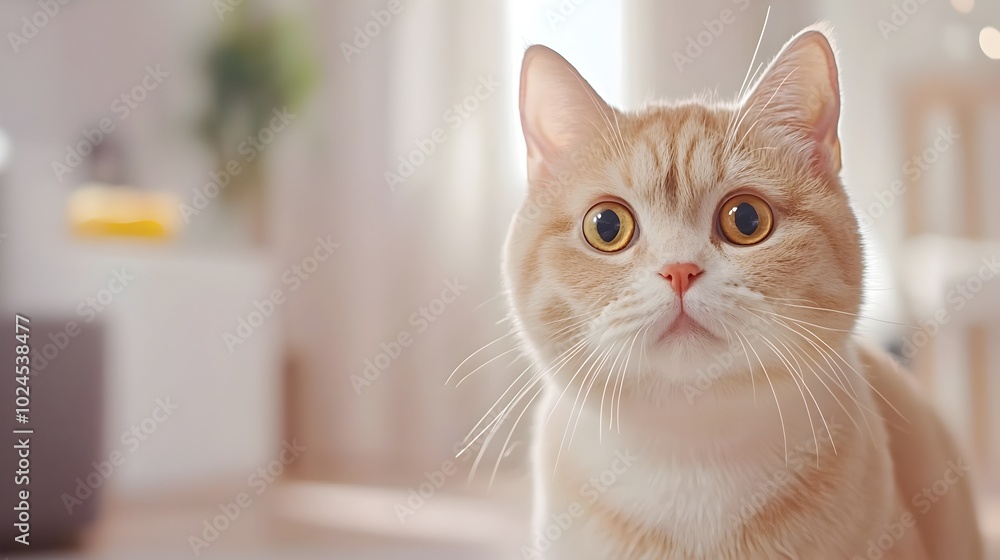 Detailed and close up portrait of a shorthair cat with soft warm lighting that highlights the feline s features and fur texture The image has a complementary color scheme Detailed and close up portrait of a shorthair cat with soft warm lighting that highlights the feline s features and fur texture The image has a complementary color scheme