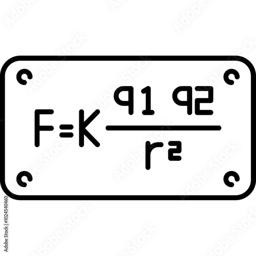 Coulomb's Law Icon