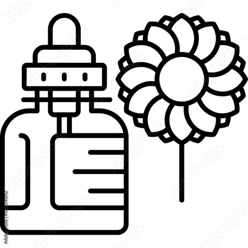 Sunflower Oil Icon