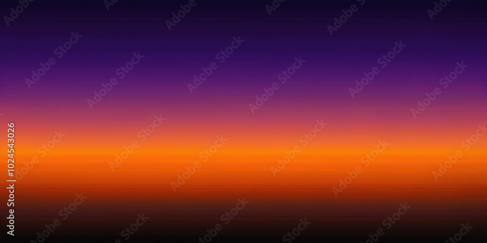 Naklejka premium Medium shot photo with a dark purple, orange, and black color gradient background