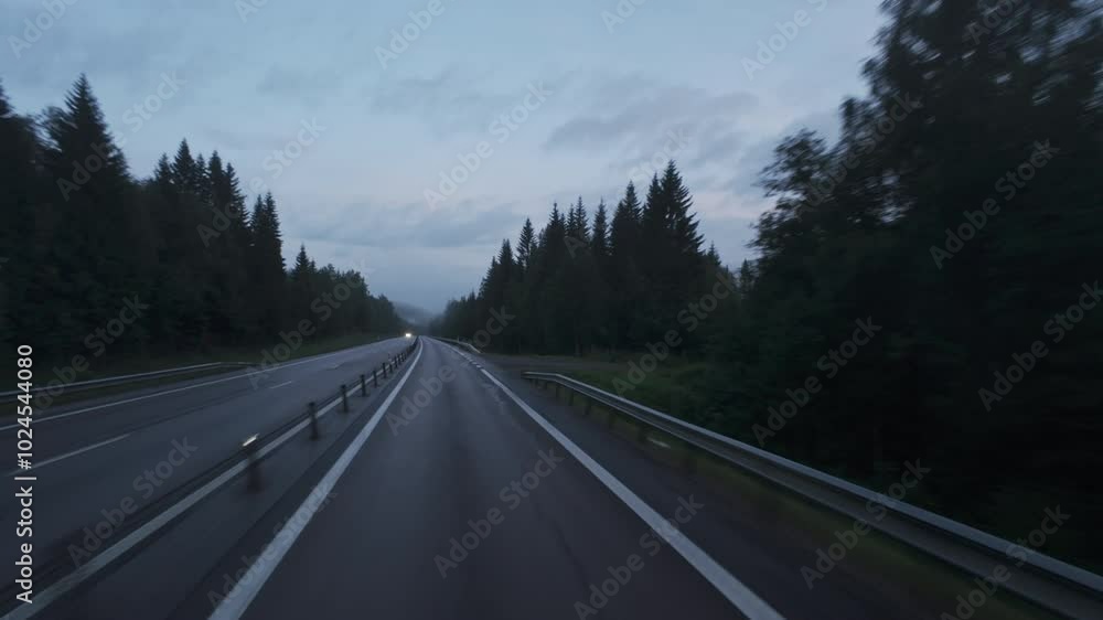 Driving along the coast road POV Point of View Driving along the coast road POV Point of View