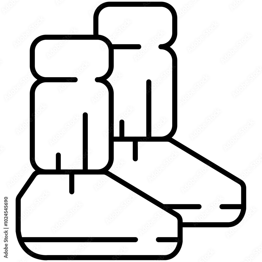 Medical Boots Icon Medical Boots Icon