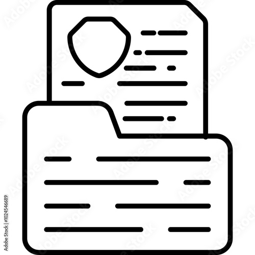 Insurance Records Icon