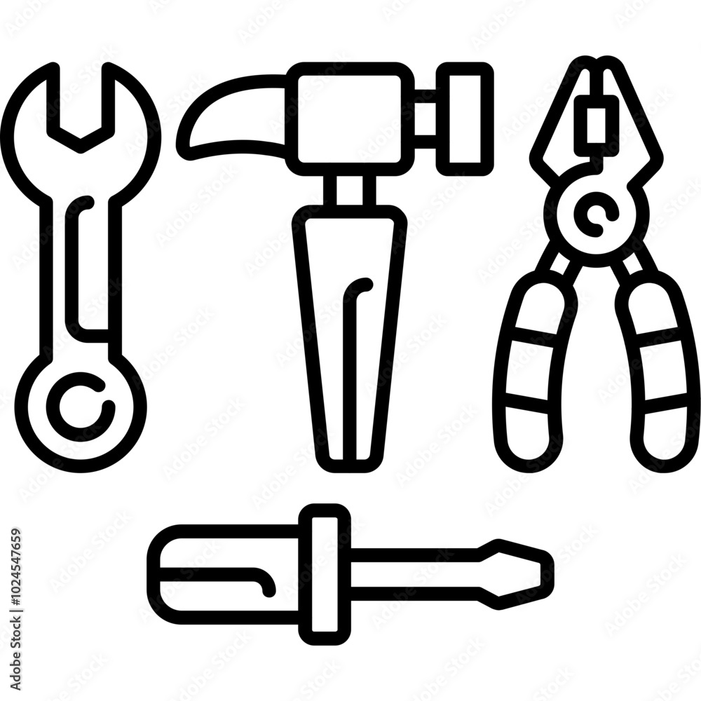 Repairing Tools Icon Repairing Tools Icon