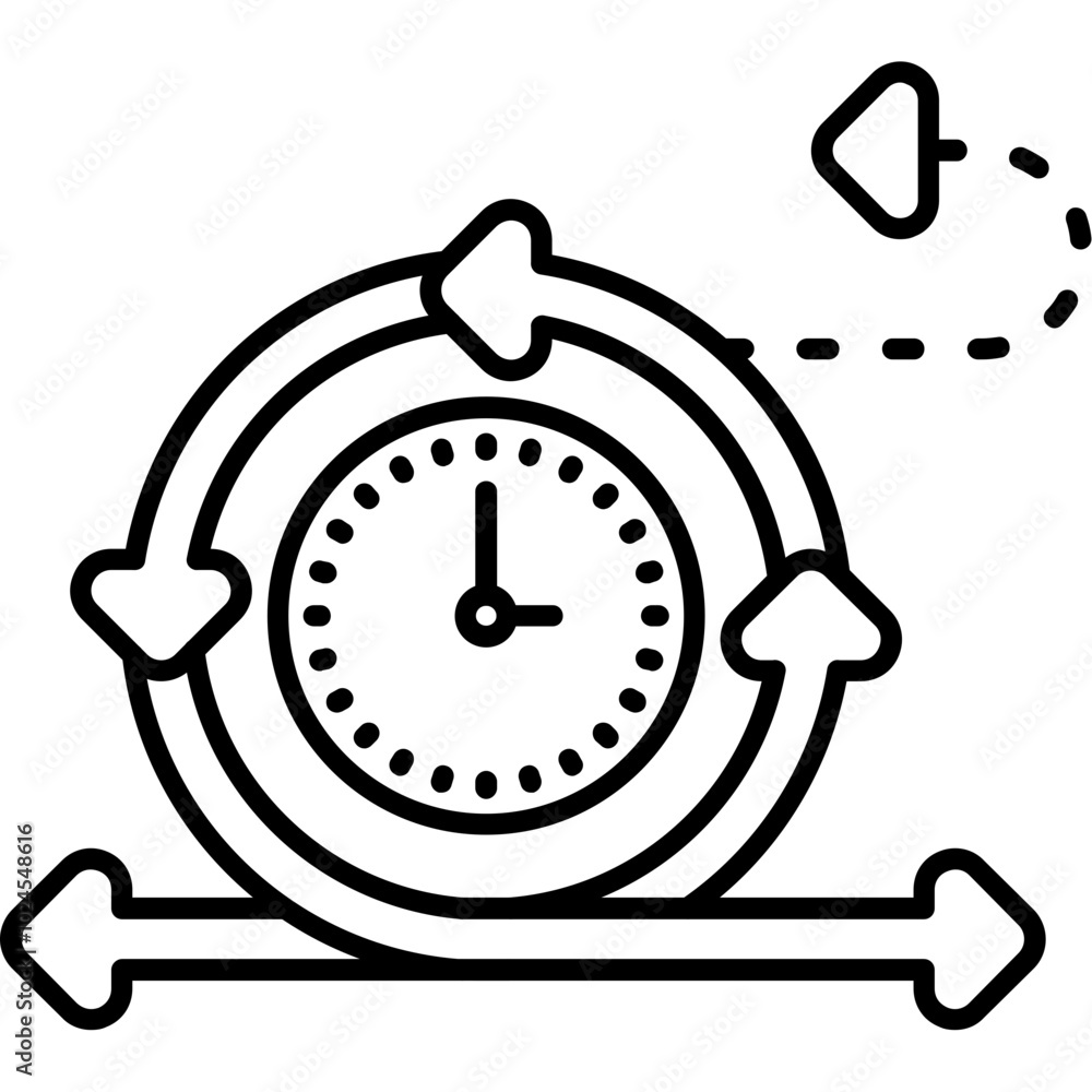 Obraz premium Sprint Retrospective Icon