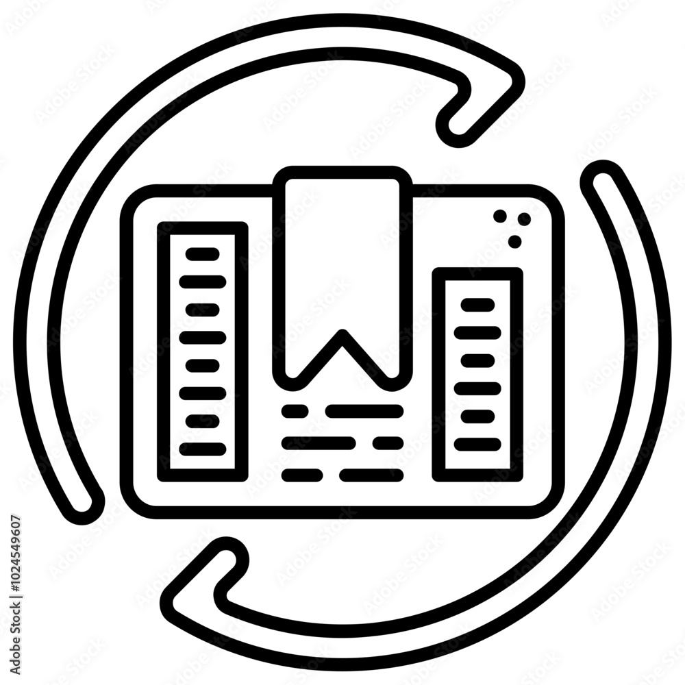 Recycled Material Icon Recycled Material Icon