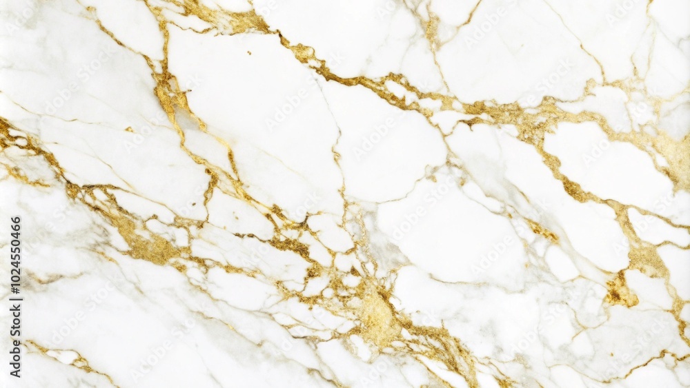 Obraz premium Elegant white marble surface with gold accents, perfect for luxury interior design and decorative applications.
